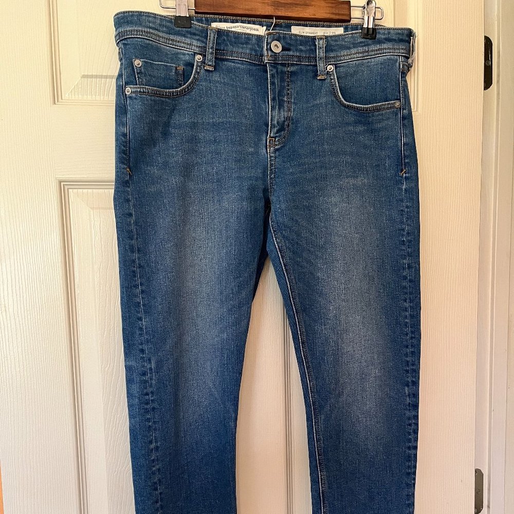 Pilcro slim straight jeans
